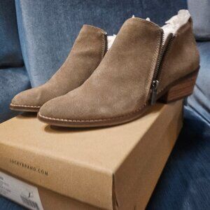 Lucky Brand Tan Booties